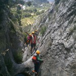barranquismo con escolares, excursiones escolares